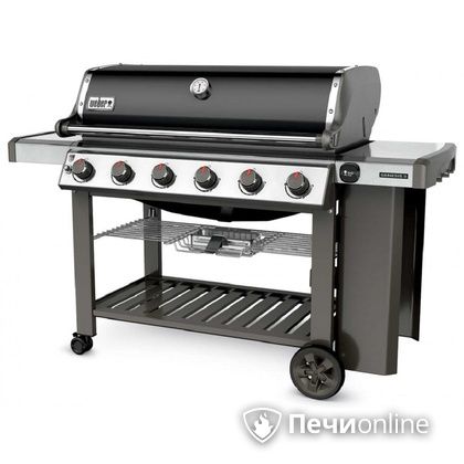Гриль газовый Weber Genesis II E-610 GBS черный в Ростове-на-Дону